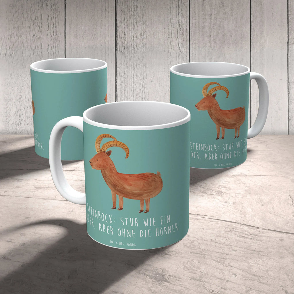 Mug Steinbock: Stur wie ein Widder, aber ohne die Hörner. Porzellantasse, Keramiktasse, Tasse mit Zitaten, Bürotasse, Tasse, Geschenktasse, Teetasse, Tasse mit Motiven, Kaffeetasse, Tierkreiszeichen, Sternzeichen, Horoskop, Astrologie, Aszendent
