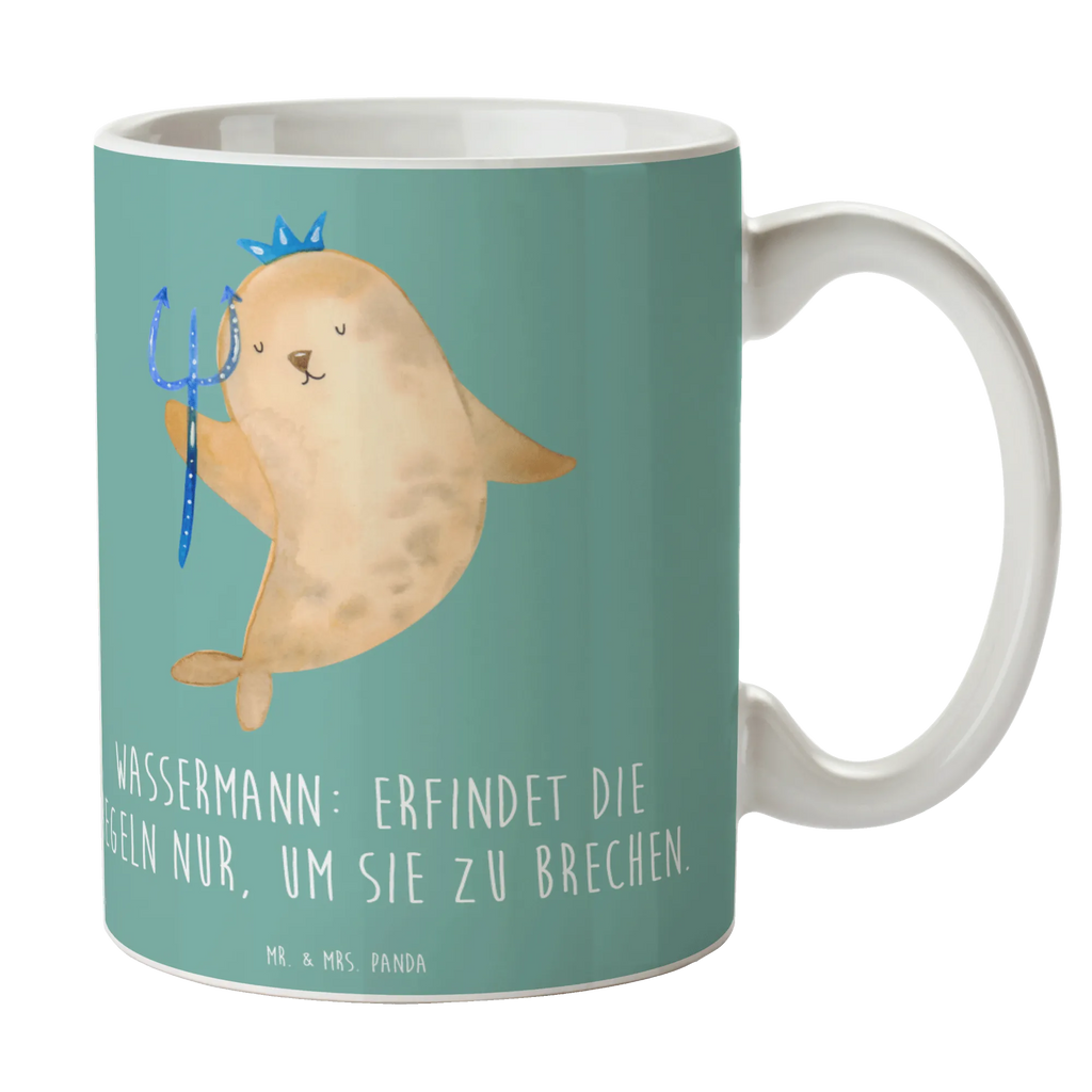 Tasse Wassermann Freigeist Tasse mit Motiven, Tasse, Keramiktasse, Geschenktasse, Kaffeetasse, Tasse mit Zitaten, Porzellantasse, Teetasse, Bürotasse, Tierkreiszeichen, Sternzeichen, Horoskop, Astrologie, Aszendent