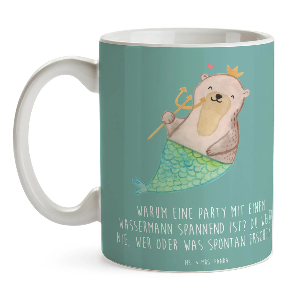 Mug Warum eine Party mit einem Wassermann spannend ist? Du weißt nie, wer oder was spontan erscheint! Porzellantasse, Tasse mit Motiven, Teetasse, Geschenktasse, Keramiktasse, Kaffeetasse, Tasse, Bürotasse, Tasse mit Zitaten, Tierkreiszeichen, Sternzeichen, Horoskop, Astrologie, Aszendent