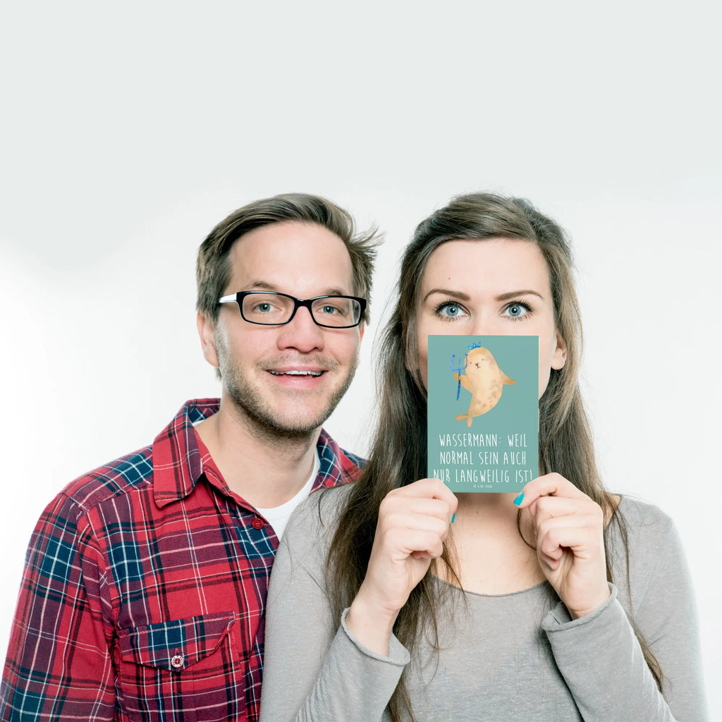 Postkarte Wassermann Unikat Postkarte, Geschenkkarte, Geburtstagskarte, Ansichtskarten, Grußkarte, Karte, Einladungskarte, Dankeskarte, Ansichtskarte, Einladung Geburtstag, Einladung, Einladungskarten Geburtstag, Tierkreiszeichen, Sternzeichen, Horoskop, Astrologie, Aszendent
