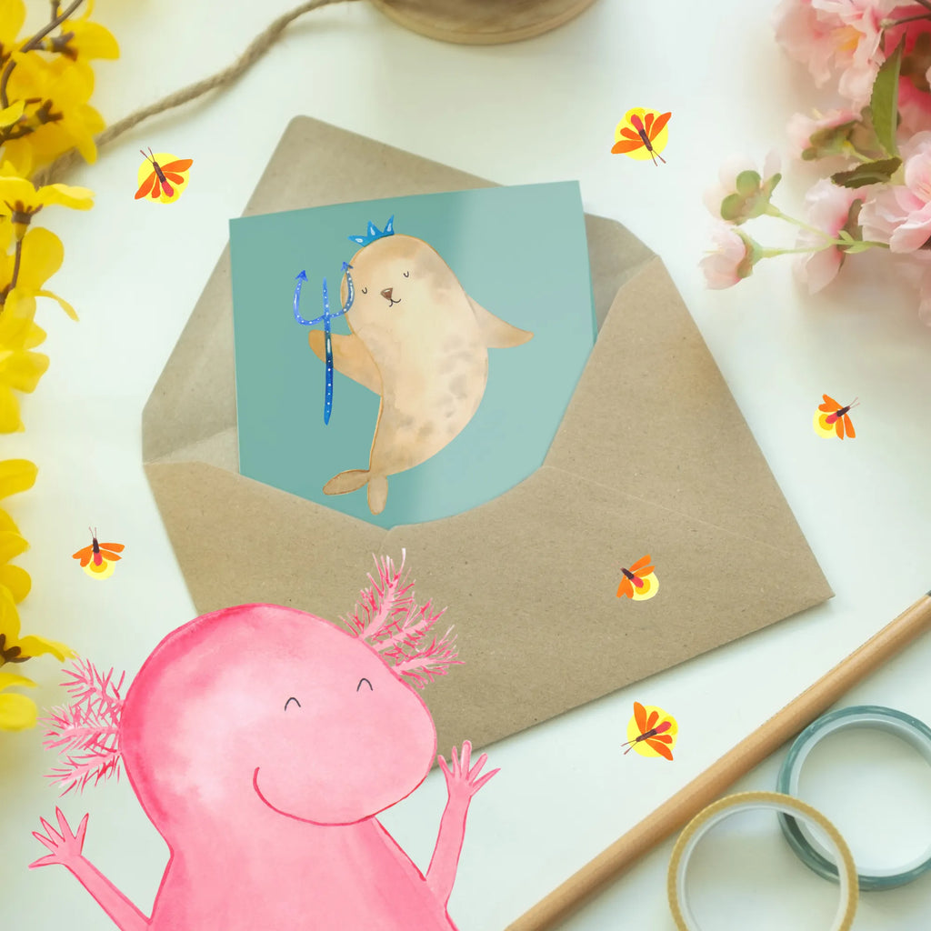 Greetings card Wassermann: Erfindet die Regeln nur, um sie zu brechen. Karte, Ansichtskarten, Klappkarte, Geburtstagskarte, Hochzeitskarte, Glückwunschkarte, Grußkarte, Einladungskarte, Tierkreiszeichen, Sternzeichen, Horoskop, Astrologie, Aszendent