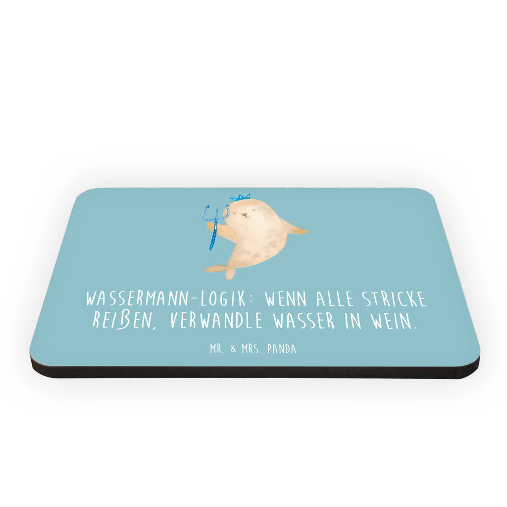 Magnet Wassermann-Logik: Wenn alle Stricke reißen, verwandle Wasser in Wein. Souvenir Magnet, Dekomagnet, Notiz Magnet, Kühlschrank Dekoration, Kühlschrankmagnet, Whiteboard Magnet, Motivmagnete, Pinnwandmagnet, Tierkreiszeichen, Sternzeichen, Horoskop, Astrologie, Aszendent