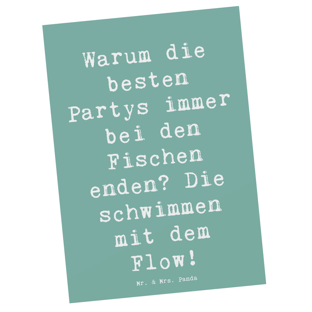 Postkarte Spruch Fische Flow Spaß Dankeskarte, Geburtstagskarte, Grußkarte, Geschenkkarte, Postkarte, Ansichtskarten, Ansichtskarte, Karte, Einladungskarte, Einladungskarten Geburtstag, Einladung Geburtstag, Einladung, Tierkreiszeichen, Sternzeichen, Horoskop, Astrologie, Aszendent