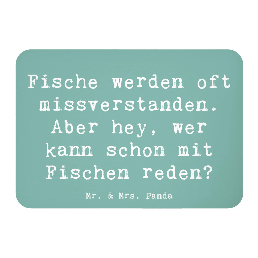 Magnet Saying Fische werden oft missverstanden. Aber hey, wer kann schon mit Fischen reden? Pinnwandmagnet, Whiteboard Magnet, Notiz Magnet, Souvenir Magnet, Dekomagnet, Kühlschrankmagnet, Motivmagnete, Kühlschrank Dekoration, Tierkreiszeichen, Sternzeichen, Horoskop, Astrologie, Aszendent