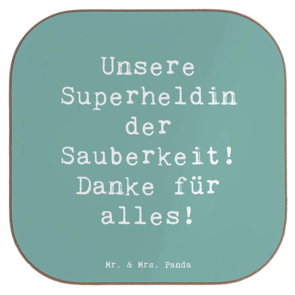 Square coaster Saying Unsere Superheldin der Sauberkeit! Danke für alles! Untersetzer, Bierdeckel, Glasuntersetzer, Untersetzer Gläser, Getränkeuntersetzer, Untersetzer aus Holz, Untersetzer für Gläser, Korkuntersetzer, Untersetzer Holz, Holzuntersetzer, Tassen Untersetzer, Untersetzer Design