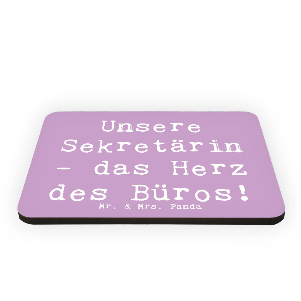 Magnet Saying Unsere Sekretärin - das Herz des Büros! Kühlschrankmagnet, Pinnwandmagnet, Souvenir Magnet, Motivmagnete, Dekomagnet, Whiteboard Magnet, Notiz Magnet, Kühlschrank Dekoration