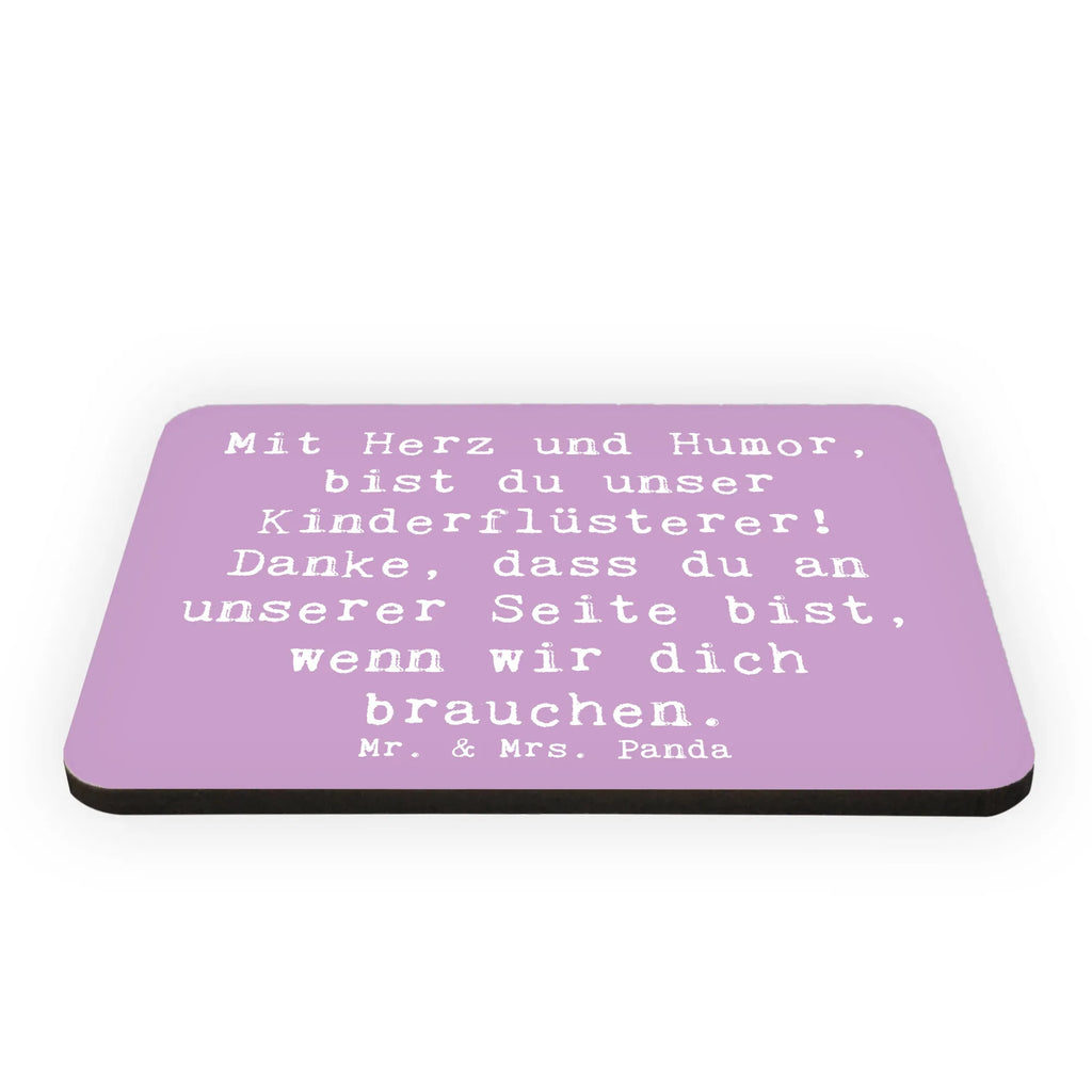 Magnet Saying Mit Herz und Humor, bist du unser Kinderflüsterer! Danke, dass du an unserer Seite bist, wenn wir dich brauchen. Dekomagnet, Notiz Magnet, Motivmagnete, Kühlschrankmagnet, Souvenir Magnet, Kühlschrank Dekoration, Pinnwandmagnet, Whiteboard Magnet