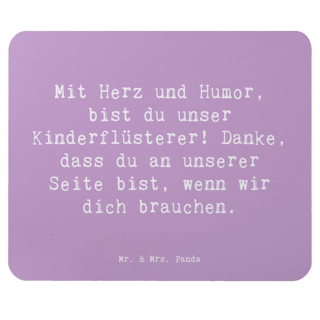 Mouse mat Saying Mit Herz und Humor, bist du unser Kinderflüsterer! Danke, dass du an unserer Seite bist, wenn wir dich brauchen. Büroausstattung, Mauspad, Mauspad Büro, Mousepad, Einzigartiges Mauspad, PC Zubehör, Arbeitszimmer, Designer Mauspad, Computer zubehör, Mausunterlage