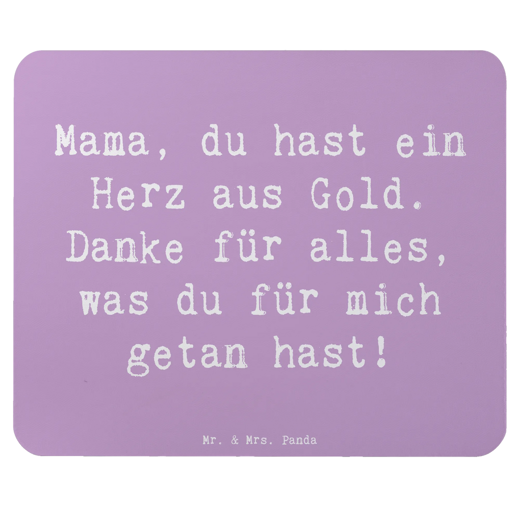 Mouse mat Saying Mama, du hast ein Herz aus Gold. Danke für alles, was du für mich getan hast! Mauspad, Arbeitszimmer, Mousepad, Mausunterlage, Einzigartiges Mauspad, PC Zubehör, Computer zubehör, Büroausstattung, Designer Mauspad, Mauspad Büro