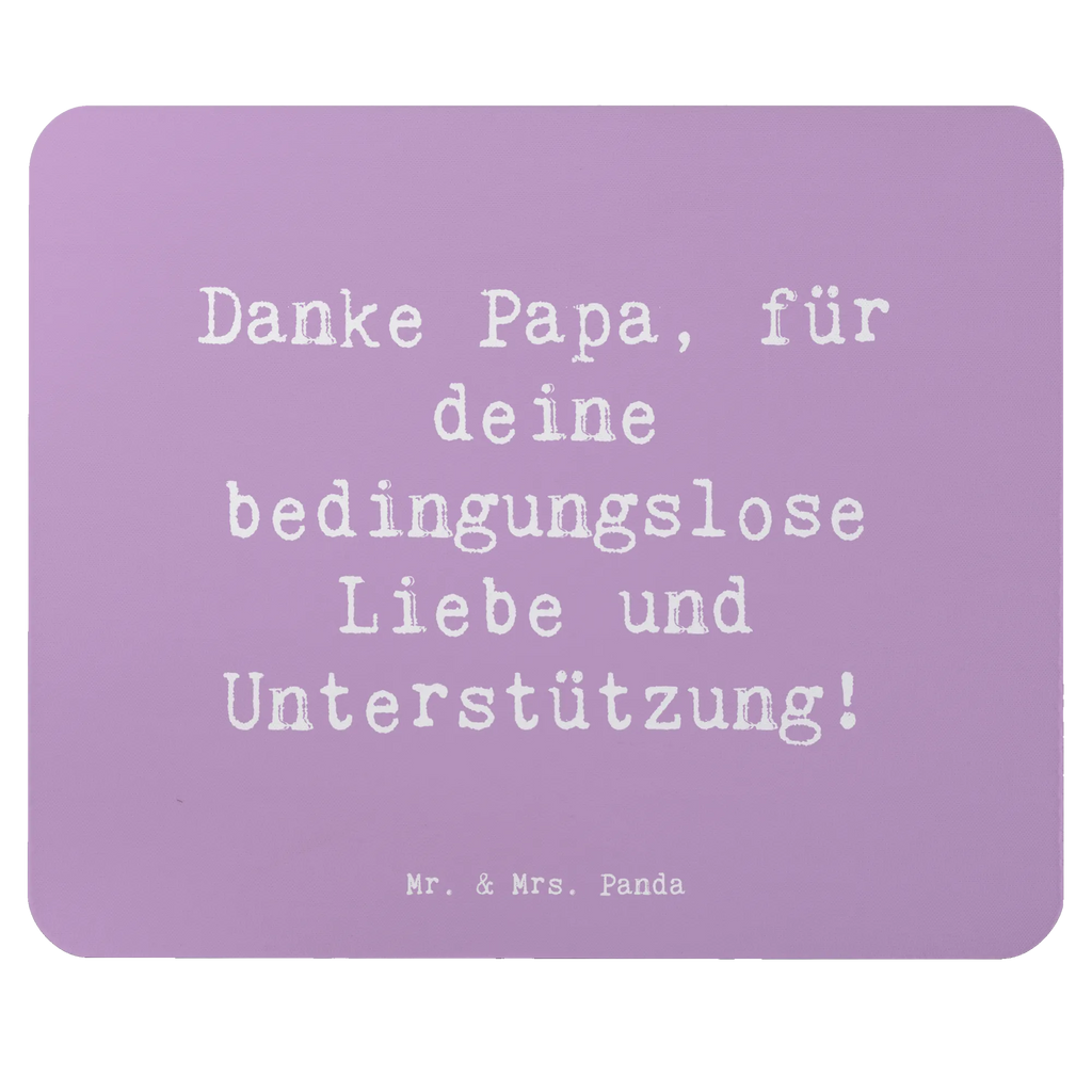 Mouse mat Saying Danke Papa, für deine bedingungslose Liebe und Unterstützung! Büroausstattung, Mausunterlage, Computer zubehör, Mauspad Büro, PC Zubehör, Einzigartiges Mauspad, Designer Mauspad, Mauspad, Mousepad, Arbeitszimmer