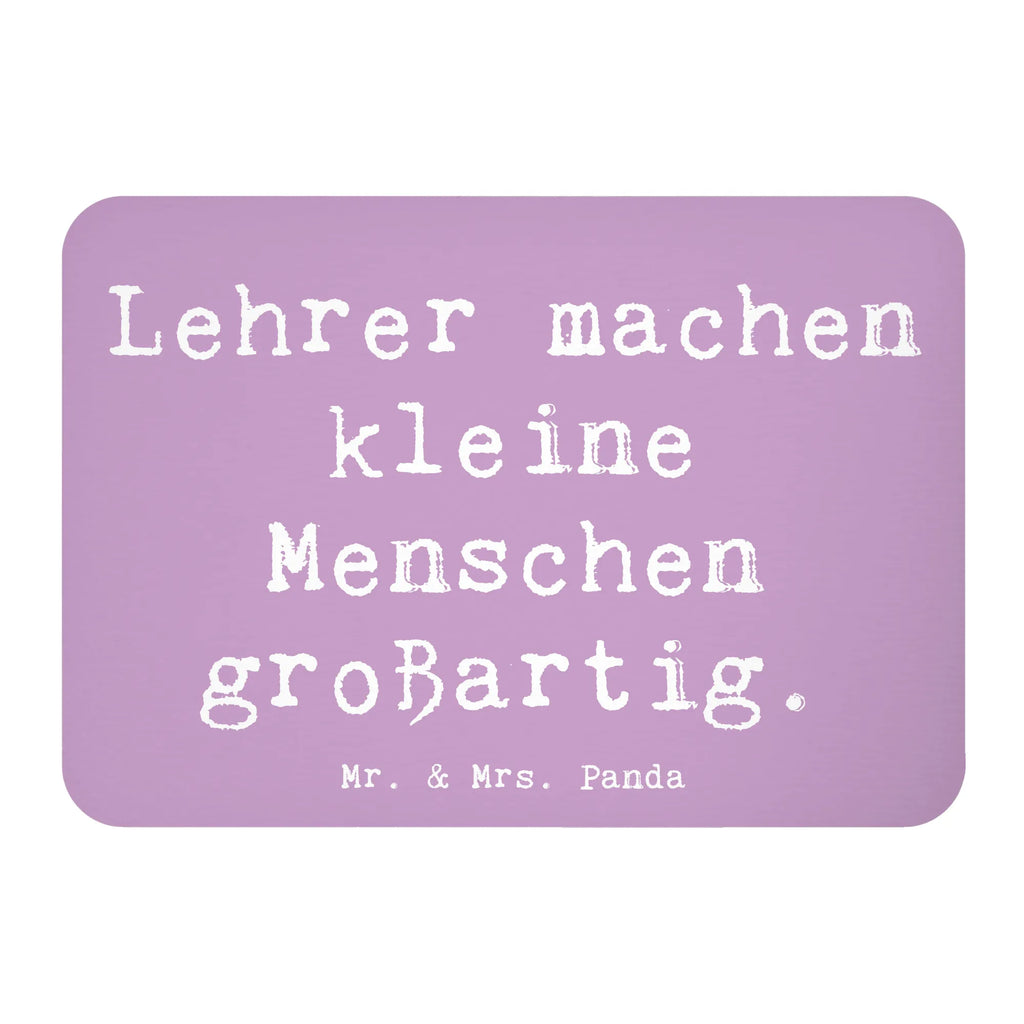 Magnet Saying Lehrer machen kleine Menschen großartig. Pinnwandmagnet, Kühlschrank Dekoration, Kühlschrankmagnet, Souvenir Magnet, Dekomagnet, Motivmagnete, Notiz Magnet, Whiteboard Magnet, sprüche, zitate, spruch kollektion, inspiration, motivation, lebensweisheiten, geschenkideen, wanddeko, wohnaccessoires, sprüche sammlung, schöne sprüche, glück, liebe, freude, lächeln, alltag verschönern, nachhaltige geschenke, dekoration, kreativ, einzigartig, shopify, mr and mrs panda