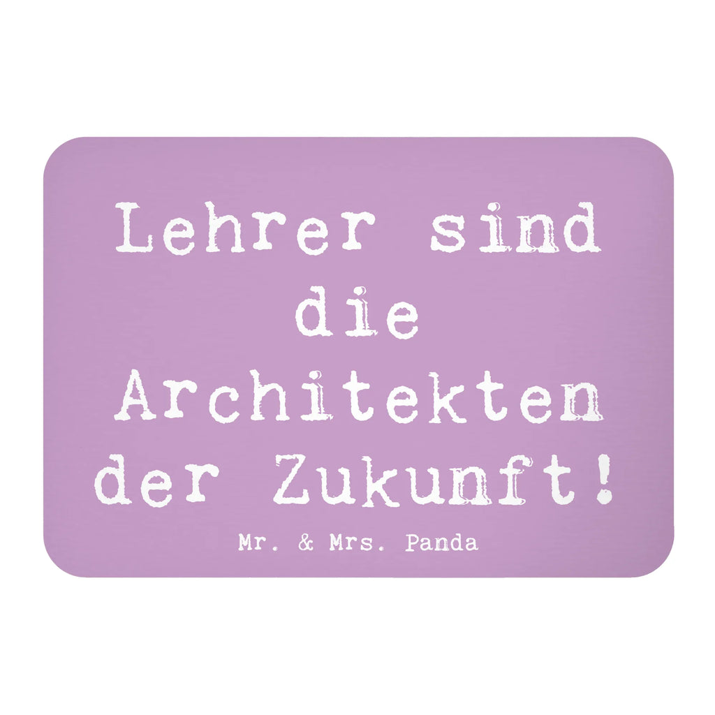 Magnet Saying Lehrer sind die Architekten der Zukunft! Kühlschrankmagnet, Pinnwandmagnet, Souvenir Magnet, Motivmagnete, Dekomagnet, Whiteboard Magnet, Notiz Magnet, Kühlschrank Dekoration
