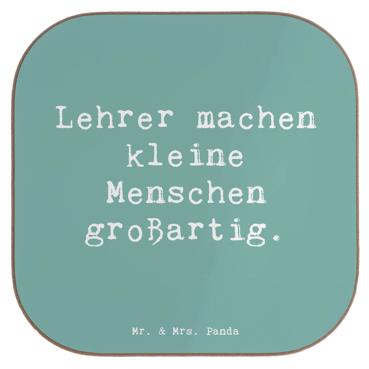 Untersetzer Spruch Lehrer Großartig