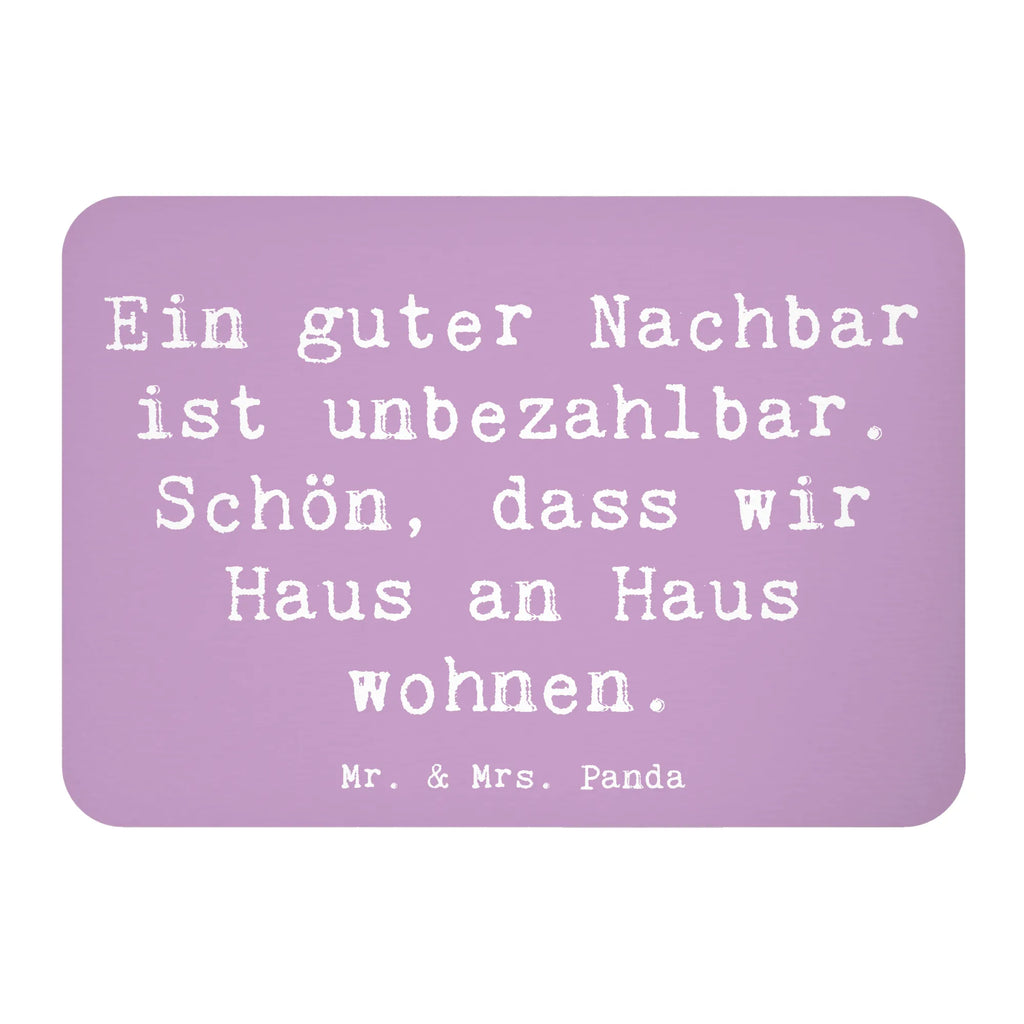 Magnet Saying Ein guter Nachbar ist unbezahlbar. Schön, dass wir Haus an Haus wohnen. Motivmagnete, Dekomagnet, Notiz Magnet, Kühlschrank Dekoration, Pinnwandmagnet, Kühlschrankmagnet, Whiteboard Magnet, Souvenir Magnet