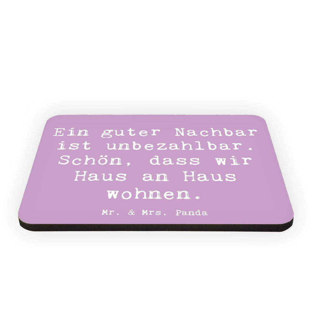 Magnet Saying Ein guter Nachbar ist unbezahlbar. Schön, dass wir Haus an Haus wohnen. Motivmagnete, Dekomagnet, Notiz Magnet, Kühlschrank Dekoration, Pinnwandmagnet, Kühlschrankmagnet, Whiteboard Magnet, Souvenir Magnet