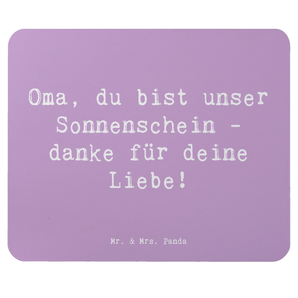 Mouse mat Saying Oma, du bist unser Sonnenschein - danke für deine Liebe! Mausunterlage, Mauspad, Mousepad, Mauspad Büro, Computer zubehör, Einzigartiges Mauspad, Designer Mauspad, PC Zubehör, Arbeitszimmer, Büroausstattung