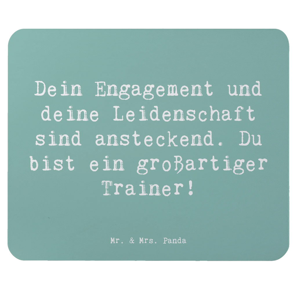 Mouse mat Saying Dein Engagement und deine Leidenschaft sind ansteckend. Du bist ein großartiger Trainer! Mauspad Büro, Arbeitszimmer, Mausunterlage, PC Zubehör, Designer Mauspad, Mousepad, Mauspad, Einzigartiges Mauspad, Büroausstattung, Computer zubehör