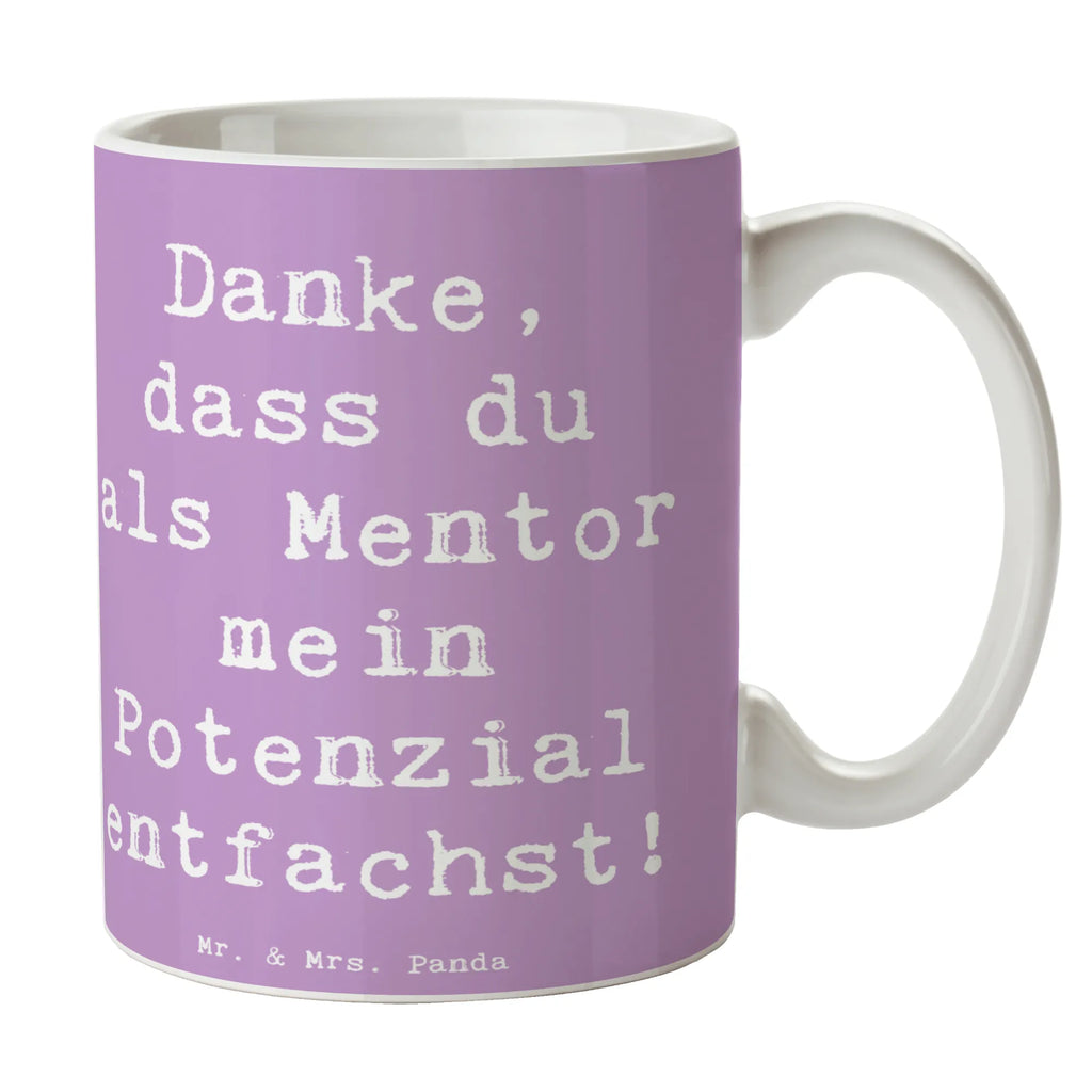 Mug Saying Danke, dass du als Mentor mein Potenzial entfachst! Tasse, Keramiktasse, Tasse mit Motiven, Geschenktasse, Tasse mit Zitaten, Bürotasse, Teetasse, Kaffeetasse, Porzellantasse, sprüche, zitate, spruch kollektion, inspiration, motivation, lebensweisheiten, geschenkideen, wanddeko, wohnaccessoires, sprüche sammlung, schöne sprüche, glück, liebe, freude, lächeln, alltag verschönern, nachhaltige geschenke, dekoration, kreativ, einzigartig, shopify, mr and mrs panda
