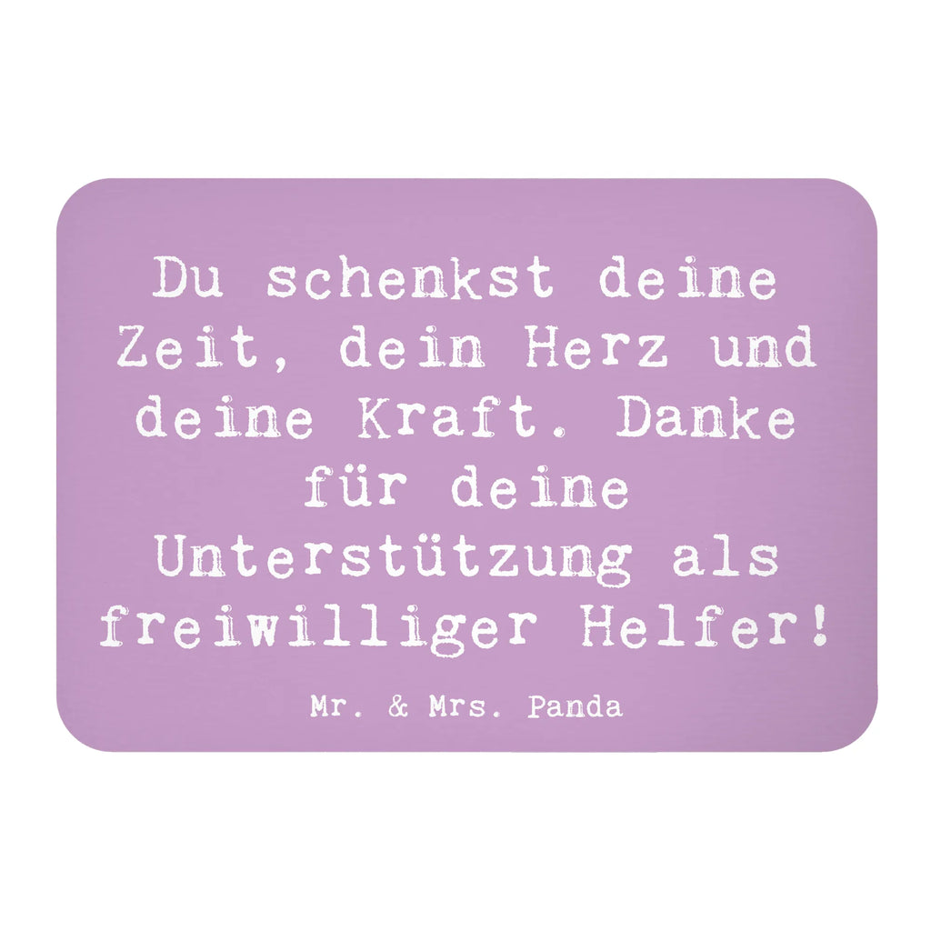Magnet Du schenkst deine Zeit, dein Herz und deine Kraft. Danke für deine Unterstützung als freiwilliger Helfer! Kühlschrankmagnet, Pinnwandmagnet, Souvenir Magnet, Motivmagnete, Dekomagnet, Whiteboard Magnet, Notiz Magnet, Kühlschrank Dekoration