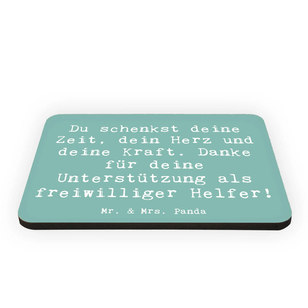 Magnet Du schenkst deine Zeit, dein Herz und deine Kraft. Danke für deine Unterstützung als freiwilliger Helfer! Kühlschrankmagnet, Pinnwandmagnet, Souvenir Magnet, Motivmagnete, Dekomagnet, Whiteboard Magnet, Notiz Magnet, Kühlschrank Dekoration