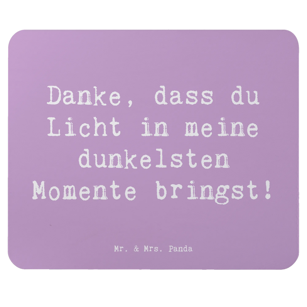 Mouse mat Saying Danke, dass du Licht in meine dunkelsten Momente bringst! Mousepad, Büroausstattung, Arbeitszimmer, Mauspad, Mausunterlage, Mauspad Büro, PC Zubehör, Designer Mauspad, Einzigartiges Mauspad, Computer zubehör