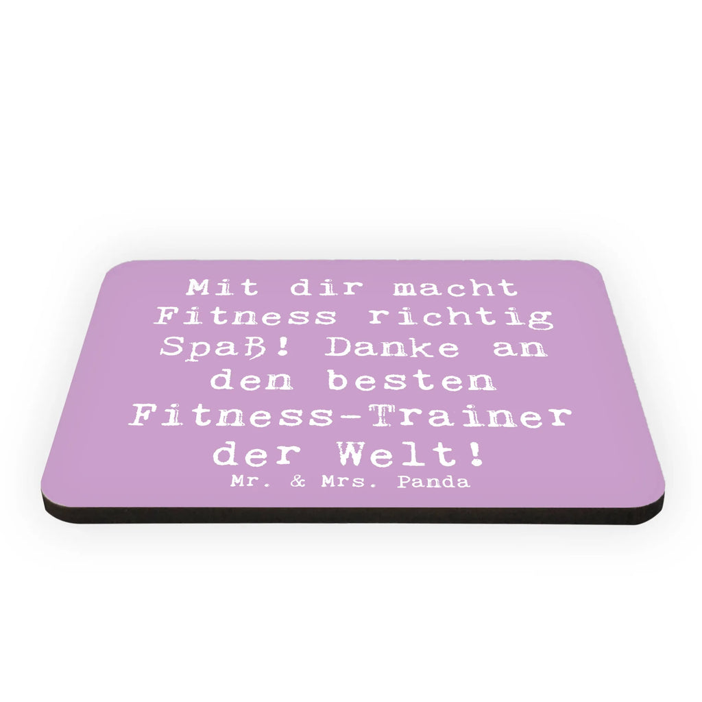 Magnet Saying Mit dir macht Fitness richtig Spaß! Danke an den besten Fitness-Trainer der Welt! Kühlschrankmagnet, Pinnwandmagnet, Souvenir Magnet, Motivmagnete, Dekomagnet, Whiteboard Magnet, Notiz Magnet, Kühlschrank Dekoration
