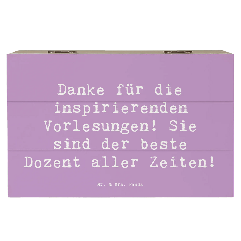Wooden chest Saying Danke für die inspirierenden Vorlesungen! Sie sind der beste Dozent aller Zeiten! Holzkiste, Kiste, Schatzkiste, Truhe, Schatulle, XXL, Erinnerungsbox, Erinnerungskiste, Dekokiste, Aufbewahrungsbox, Geschenkbox, Geschenkdose