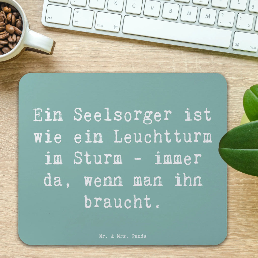 Mauspad Spruch Seelsorger Leuchtturm Designer Mauspad, Einzigartiges Mauspad, Computer zubehör, Arbeitszimmer, Mauspad, PC Zubehör, Mousepad, Büroausstattung, Mausunterlage, Mauspad Büro