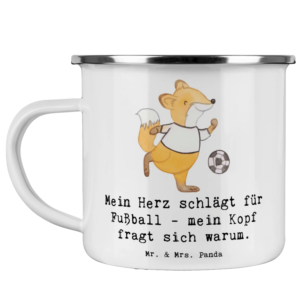 Enamel camping mug Mein Herz schlägt für Fußball - mein Kopf fragt sich warum. Emaille Tasse Camping, Camping Becher Edelstahl, Metall Tasse, Tasse Emaille, Emaille Becher Camping, Emailletasse, Campingtassen, Blechtasse Outdoor, Trinkbecher, Metalltasse für Camping, Outdoor Tasse, Camping Becher, Emaille Tassen, Emaille Tasse, Campingtasse, Emaille Trinkbecher, Camping Tassen Emaille, Blechtasse, Camping Tassen, Edelstahl Trinkbecher, Tasse Camping, Camping Tasse Metall, Emaille Becher, Campingbecher, Kaffee Blechtasse, Camping Tasse Emaille, Blechtassen, Emaille Campingbecher, Outdoor Becher, Metalltasse, Geschenk, Sport, Sportart, Hobby, Schenken, Danke, Dankeschön, Auszeichnung, Gewinn, Sportler