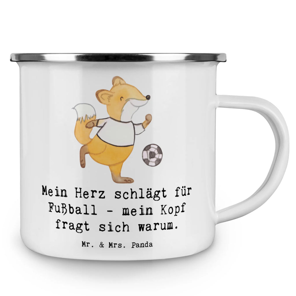 Enamel camping mug Mein Herz schlägt für Fußball - mein Kopf fragt sich warum. Emaille Tasse Camping, Camping Becher Edelstahl, Metall Tasse, Tasse Emaille, Emaille Becher Camping, Emailletasse, Campingtassen, Blechtasse Outdoor, Trinkbecher, Metalltasse für Camping, Outdoor Tasse, Camping Becher, Emaille Tassen, Emaille Tasse, Campingtasse, Emaille Trinkbecher, Camping Tassen Emaille, Blechtasse, Camping Tassen, Edelstahl Trinkbecher, Tasse Camping, Camping Tasse Metall, Emaille Becher, Campingbecher, Kaffee Blechtasse, Camping Tasse Emaille, Blechtassen, Emaille Campingbecher, Outdoor Becher, Metalltasse, Geschenk, Sport, Sportart, Hobby, Schenken, Danke, Dankeschön, Auszeichnung, Gewinn, Sportler