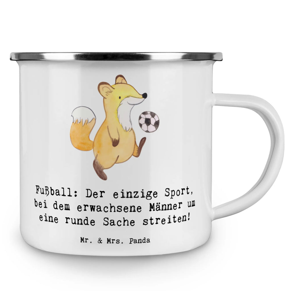 Enamel camping mug Fußball: Der einzige Sport, bei dem erwachsene Männer um eine runde Sache streiten! Edelstahl Trinkbecher, Camping Becher, Emaille Tassen, Trinkbecher, Outdoor Tasse, Emaille Becher, Emaille Tasse, Outdoor Becher, Camping Tasse Emaille, Camping Tassen Emaille, Emaille Tasse Camping, Emaille Becher Camping, Blechtasse Outdoor, Campingtasse, Tasse Camping, Metall Tasse, Camping Tasse Metall, Metalltasse für Camping, Emaille Campingbecher, Campingbecher, Metalltasse, Camping Becher Edelstahl, Campingtassen, Blechtassen, Emailletasse, Blechtasse, Kaffee Blechtasse, Camping Tassen, Tasse Emaille, Emaille Trinkbecher, Geschenk, Sport, Sportart, Hobby, Schenken, Danke, Dankeschön, Auszeichnung, Gewinn, Sportler