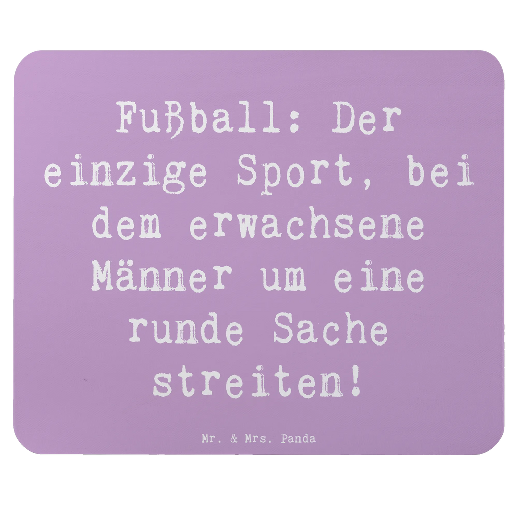 Mouse mat Saying Fußball: Der einzige Sport, bei dem erwachsene Männer um eine runde Sache streiten! Einzigartiges Mauspad, Mauspad, Mauspad Büro, Arbeitszimmer, Designer Mauspad, PC Zubehör, Mausunterlage, Büroausstattung, Computer zubehör, Mousepad, Geschenk, Sport, Sportart, Hobby, Schenken, Danke, Dankeschön, Auszeichnung, Gewinn, Sportler