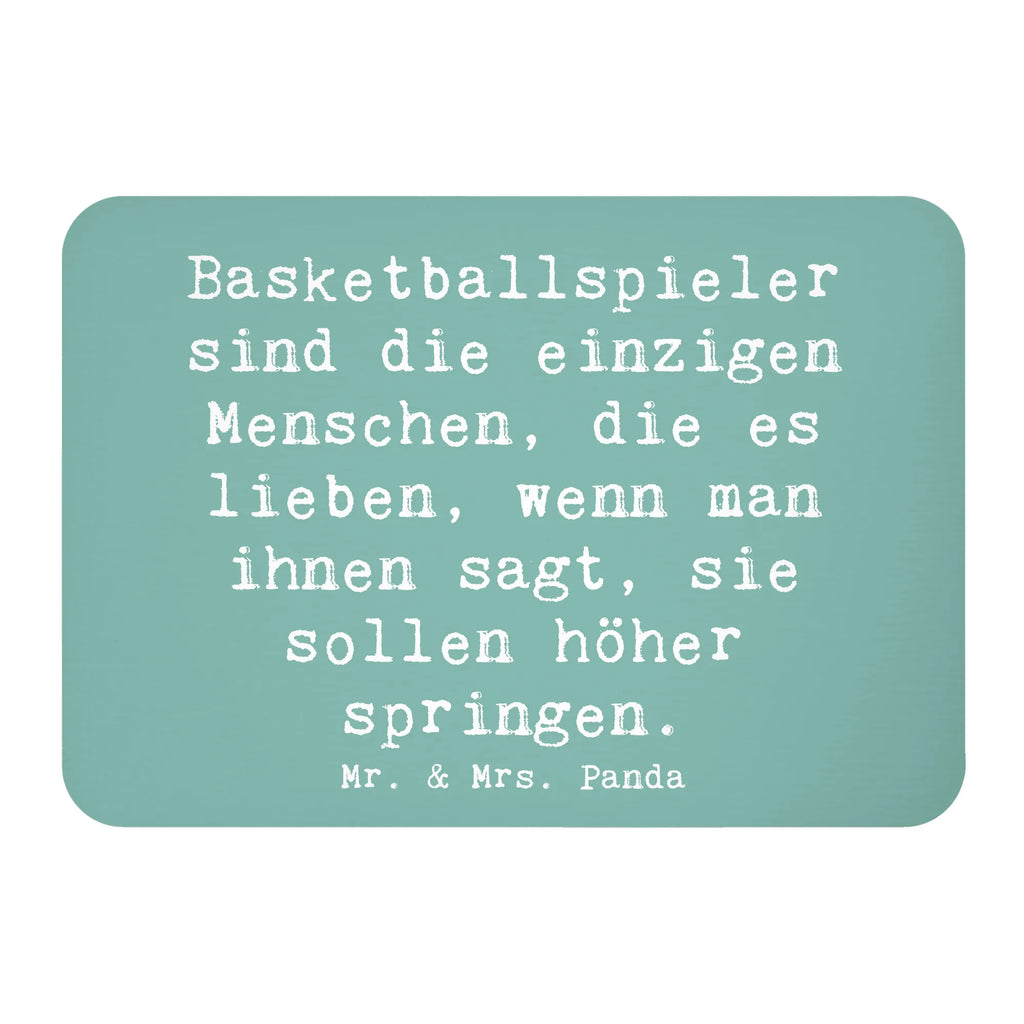 Magnet Saying Basketballspieler sind die einzigen Menschen, die es lieben, wenn man ihnen sagt, sie sollen höher springen. Motivmagnete, Dekomagnet, Souvenir Magnet, Notiz Magnet, Pinnwandmagnet, Kühlschrank Dekoration, Whiteboard Magnet, Kühlschrankmagnet, Geschenk, Sport, Sportart, Hobby, Schenken, Danke, Dankeschön, Auszeichnung, Gewinn, Sportler