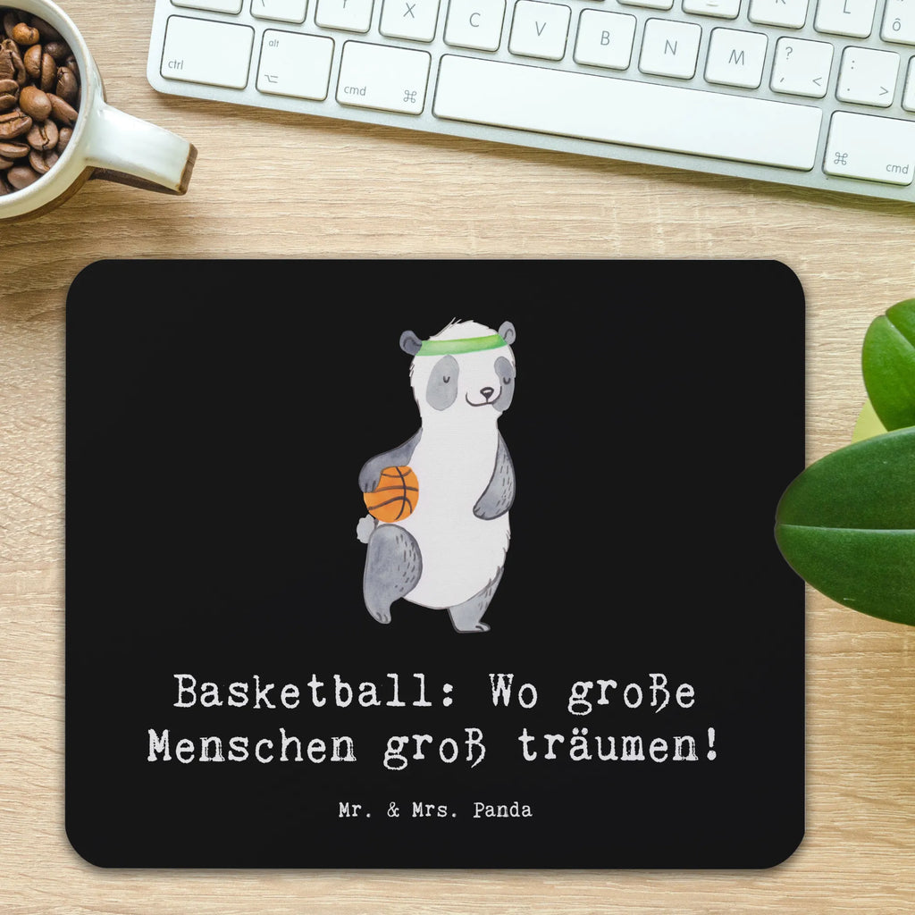 Mouse mat Basketball: Wo große Menschen groß träumen! PC Zubehör, Büroausstattung, Mousepad, Designer Mauspad, Computer zubehör, Einzigartiges Mauspad, Mauspad, Mauspad Büro, Mausunterlage, Arbeitszimmer, Geschenk, Sport, Sportart, Hobby, Schenken, Danke, Dankeschön, Auszeichnung, Gewinn, Sportler