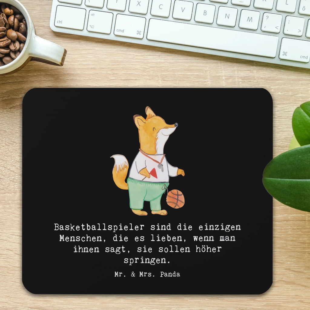Mouse mat Basketballspieler sind die einzigen Menschen, die es lieben, wenn man ihnen sagt, sie sollen höher springen. Mauspad, Arbeitszimmer, Designer Mauspad, PC Zubehör, Mousepad, Mausunterlage, Einzigartiges Mauspad, Computer zubehör, Büroausstattung, Mauspad Büro, Geschenk, Sport, Sportart, Hobby, Schenken, Danke, Dankeschön, Auszeichnung, Gewinn, Sportler