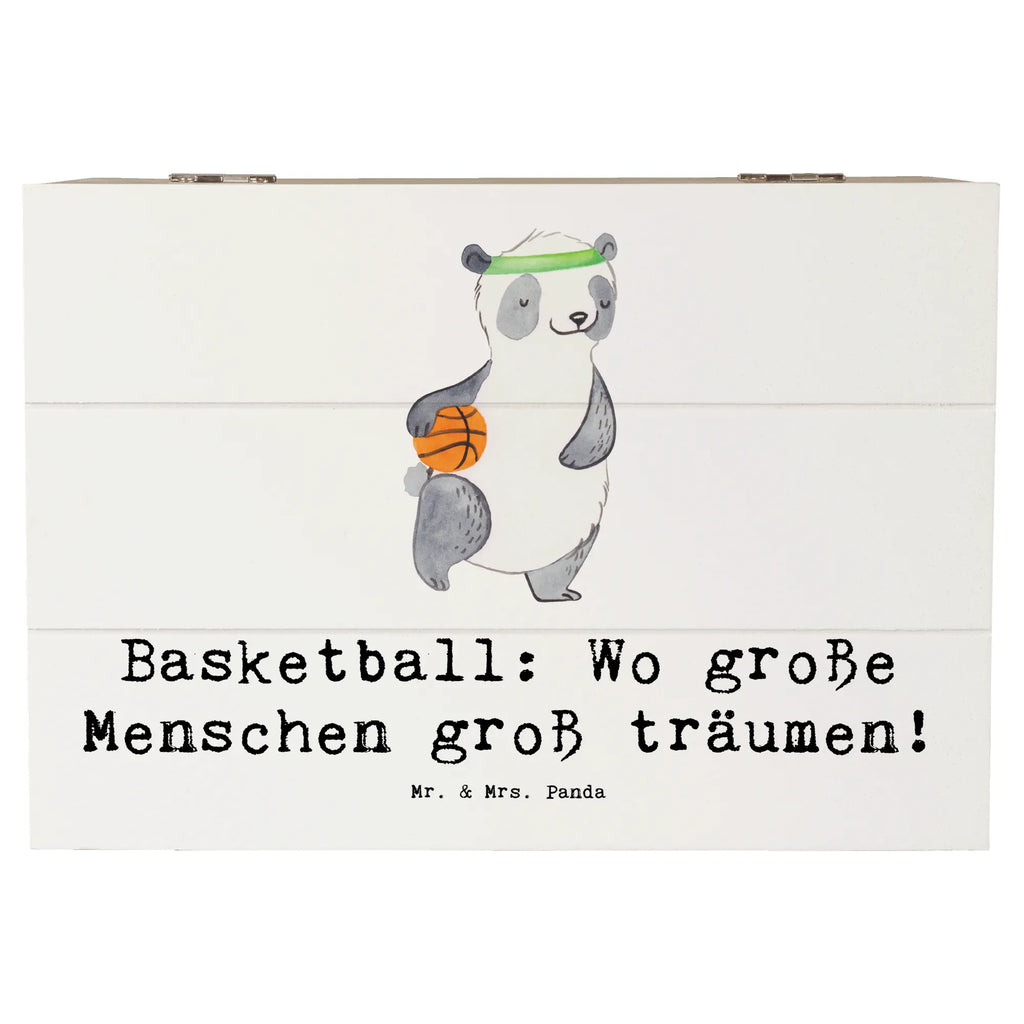 Wooden chest Basketball: Wo große Menschen groß träumen! Geschenkdose, Erinnerungsbox, Schatzkiste, Dekokiste, Aufbewahrungsbox, XXL, Kiste, Geschenkbox, Schatulle, Holzkiste, Truhe, Erinnerungskiste, Geschenk, Sport, Sportart, Hobby, Schenken, Danke, Dankeschön, Auszeichnung, Gewinn, Sportler