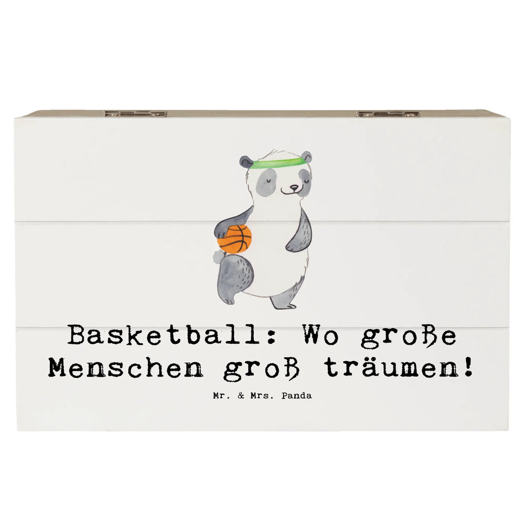 Wooden chest Basketball: Wo große Menschen groß träumen! Geschenkdose, Erinnerungsbox, Schatzkiste, Dekokiste, Aufbewahrungsbox, XXL, Kiste, Geschenkbox, Schatulle, Holzkiste, Truhe, Erinnerungskiste, Geschenk, Sport, Sportart, Hobby, Schenken, Danke, Dankeschön, Auszeichnung, Gewinn, Sportler