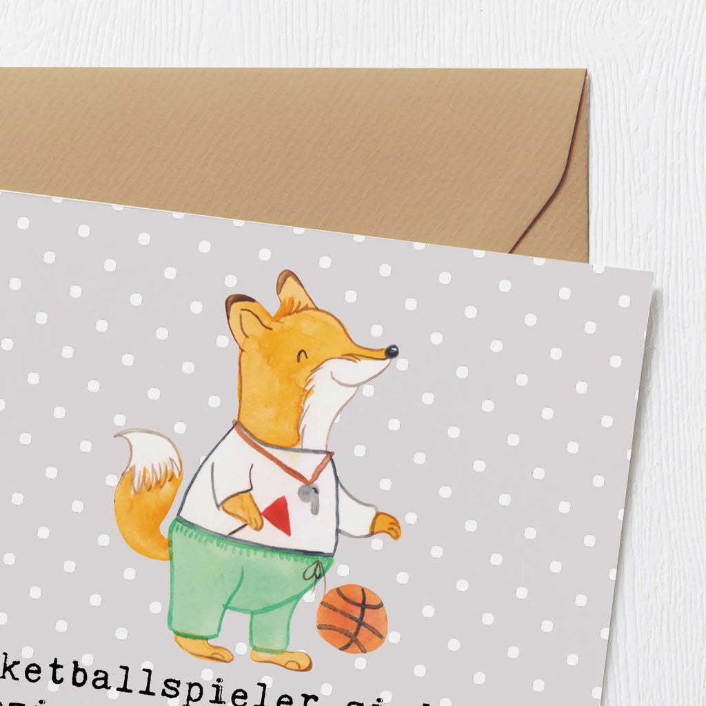 Deluxe Karte Basketball Motivation Klappkarte, Einladungskarte, Grußkarte, Hochwertige Grußkarte, Karte, Hochzeitskarte, Glückwunschkarte, Hochwertige Klappkarte, Geburtstagskarte, Geschenk, Sport, Sportart, Hobby, Schenken, Danke, Dankeschön, Auszeichnung, Gewinn, Sportler