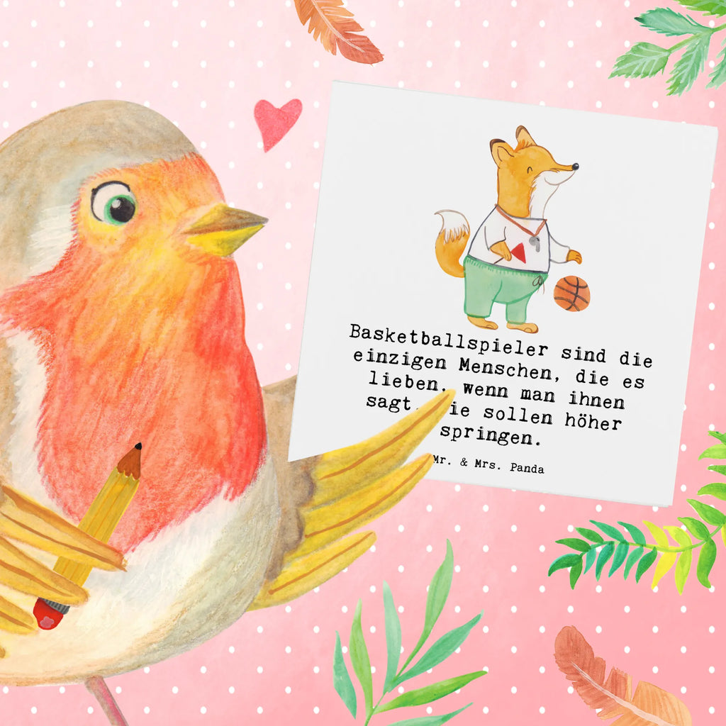 Deluxe Karte Basketball Motivation Klappkarte, Einladungskarte, Grußkarte, Hochwertige Grußkarte, Karte, Hochzeitskarte, Glückwunschkarte, Hochwertige Klappkarte, Geburtstagskarte, Geschenk, Sport, Sportart, Hobby, Schenken, Danke, Dankeschön, Auszeichnung, Gewinn, Sportler