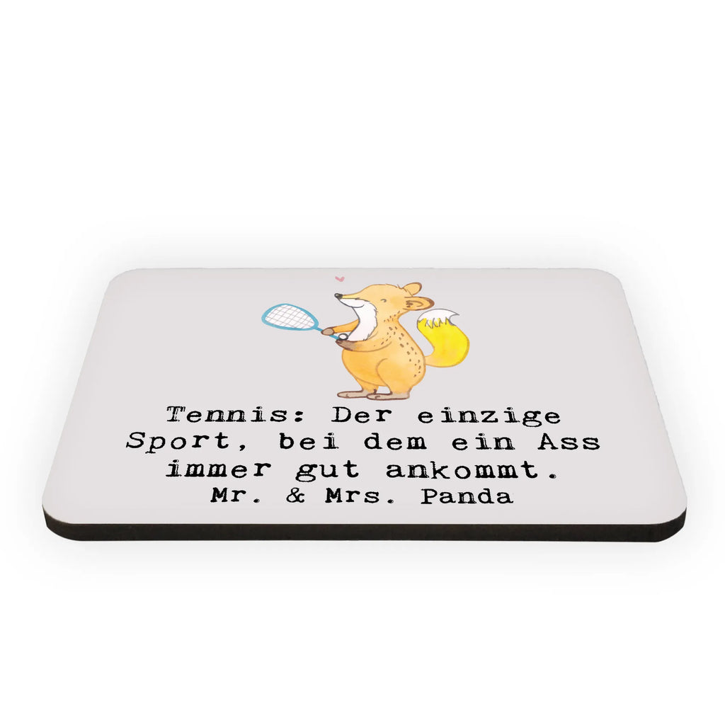 Magnet Tennis: Der einzige Sport, bei dem ein Ass immer gut ankommt. Dekomagnet, Notiz Magnet, Whiteboard Magnet, Pinnwandmagnet, Souvenir Magnet, Motivmagnete, Kühlschrank Dekoration, Kühlschrankmagnet, Geschenk, Sport, Sportart, Hobby, Schenken, Danke, Dankeschön, Auszeichnung, Gewinn, Sportler