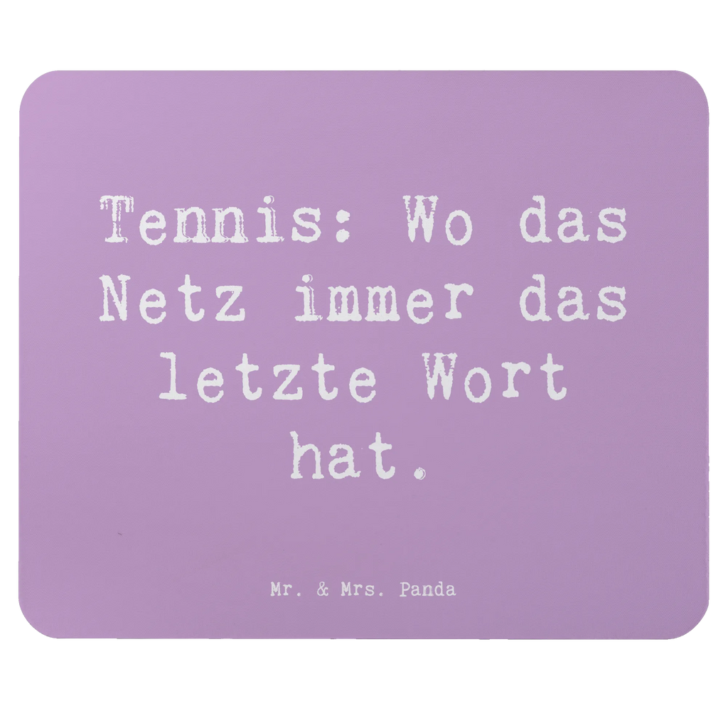 Mouse mat Saying Tennis: Wo das Netz immer das letzte Wort hat. PC Zubehör, Mauspad, Mousepad, Büroausstattung, Mausunterlage, Designer Mauspad, Mauspad Büro, Arbeitszimmer, Einzigartiges Mauspad, Computer zubehör, Geschenk, Sport, Sportart, Hobby, Schenken, Danke, Dankeschön, Auszeichnung, Gewinn, Sportler