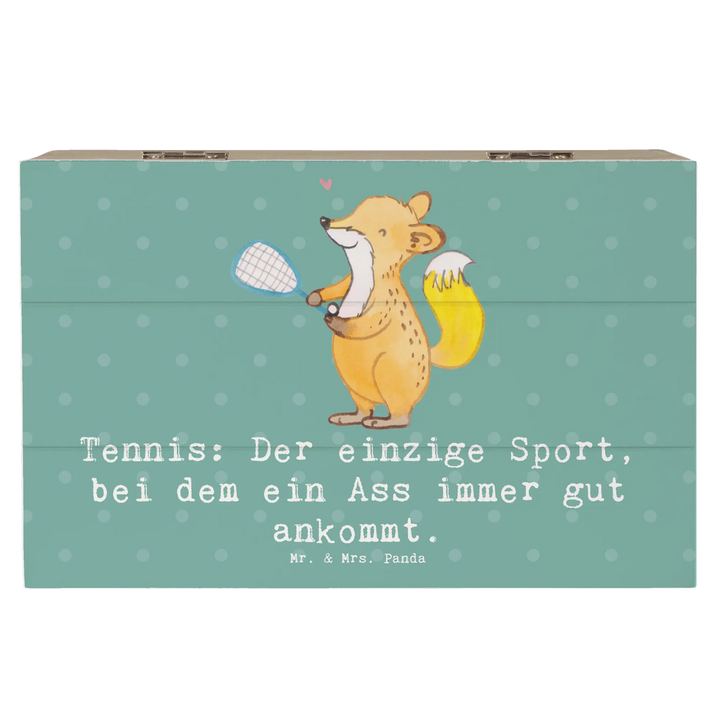 Holzkiste Tennis Ass Schatzkiste, Schatulle, Erinnerungskiste, Holzkiste, Erinnerungsbox, Dekokiste, XXL, Truhe, Geschenkdose, Kiste, Geschenkbox, Aufbewahrungsbox, Geschenk, Sport, Sportart, Hobby, Schenken, Danke, Dankeschön, Auszeichnung, Gewinn, Sportler