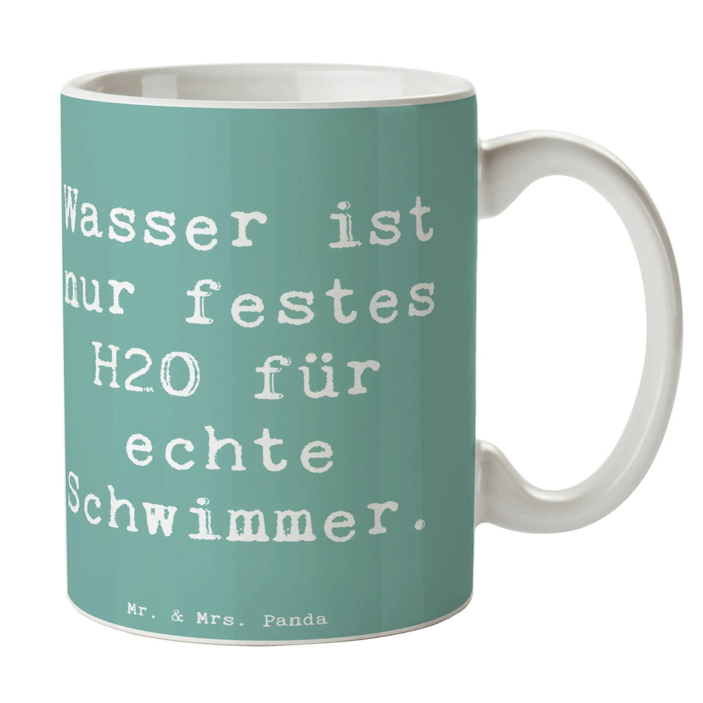 Tasse Spruch Schwimmen Abenteuer Kaffeetasse, Geschenktasse, Bürotasse, Keramiktasse, Teetasse, Tasse mit Motiven, Tasse, Porzellantasse, Tasse mit Zitaten, Geschenk, Sport, Sportart, Hobby, Schenken, Danke, Dankeschön, Auszeichnung, Gewinn, Sportler
