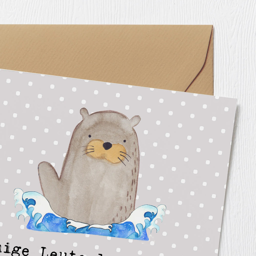 Deluxe Card Einige Leute laufen auf Pfaden, cooler ist es auf Wasser zu laufen… oder eben zu schwimmen! Karte, Hochzeitskarte, Glückwunschkarte, Grußkarte, Hochwertige Grußkarte, Hochwertige Klappkarte, Geburtstagskarte, Klappkarte, Einladungskarte, Geschenk, Sport, Sportart, Hobby, Schenken, Danke, Dankeschön, Auszeichnung, Gewinn, Sportler