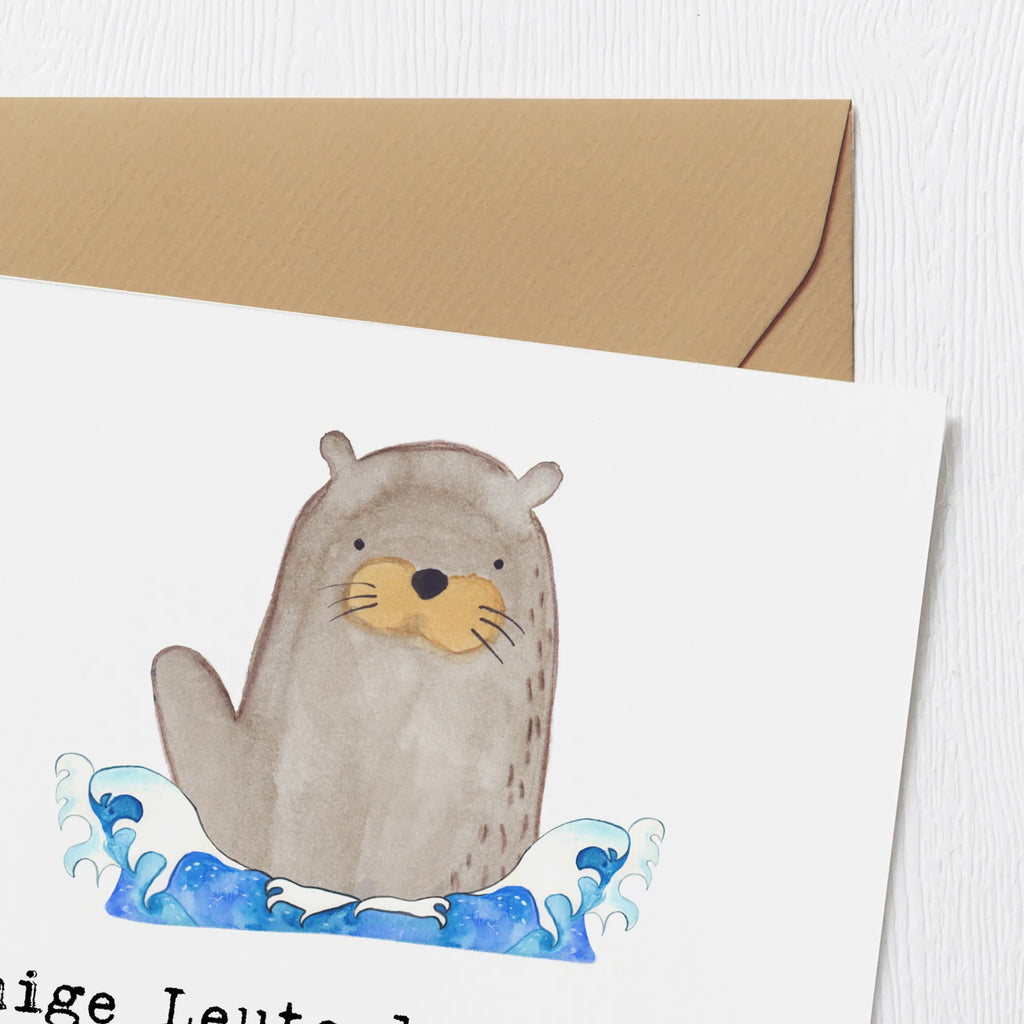 Deluxe Card Einige Leute laufen auf Pfaden, cooler ist es auf Wasser zu laufen… oder eben zu schwimmen! Karte, Hochzeitskarte, Glückwunschkarte, Grußkarte, Hochwertige Grußkarte, Hochwertige Klappkarte, Geburtstagskarte, Klappkarte, Einladungskarte, Geschenk, Sport, Sportart, Hobby, Schenken, Danke, Dankeschön, Auszeichnung, Gewinn, Sportler