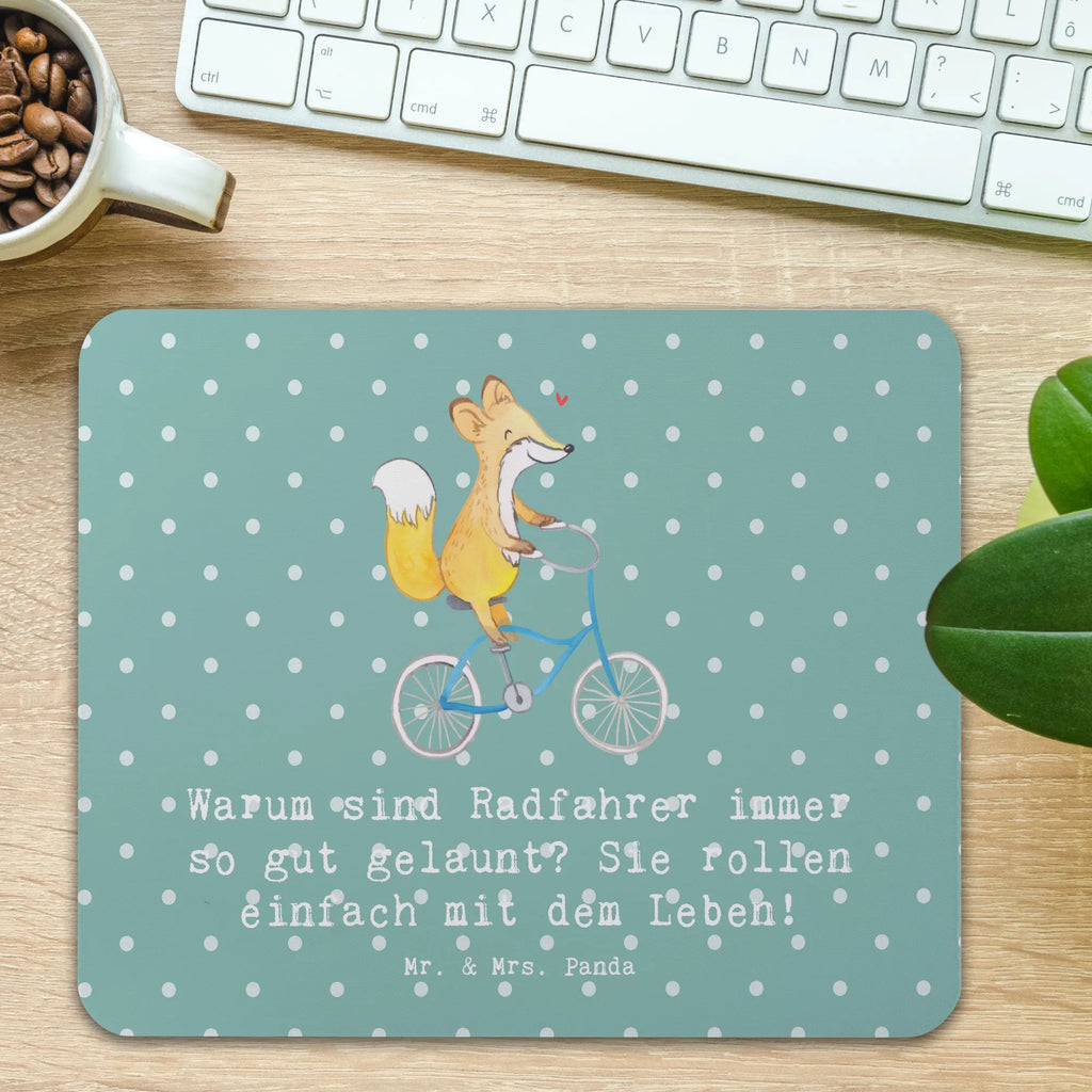 Mauspad Radsport Glück Mauspad, Designer Mauspad, Büroausstattung, Arbeitszimmer, Computer zubehör, Mausunterlage, PC Zubehör, Mousepad, Mauspad Büro, Einzigartiges Mauspad, Geschenk, Sport, Sportart, Hobby, Schenken, Danke, Dankeschön, Auszeichnung, Gewinn, Sportler