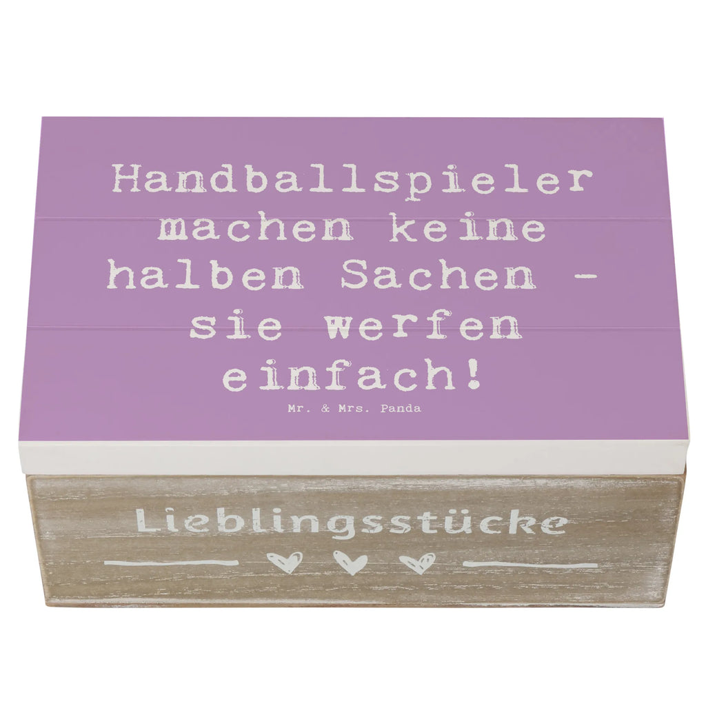 Holzkiste Spruch Handball Wurf Schatzkiste, Geschenkdose, Truhe, XXL, Holzkiste, Kiste, Geschenkbox, Erinnerungsbox, Erinnerungskiste, Aufbewahrungsbox, Schatulle, Dekokiste, Geschenk, Sport, Sportart, Hobby, Schenken, Danke, Dankeschön, Auszeichnung, Gewinn, Sportler