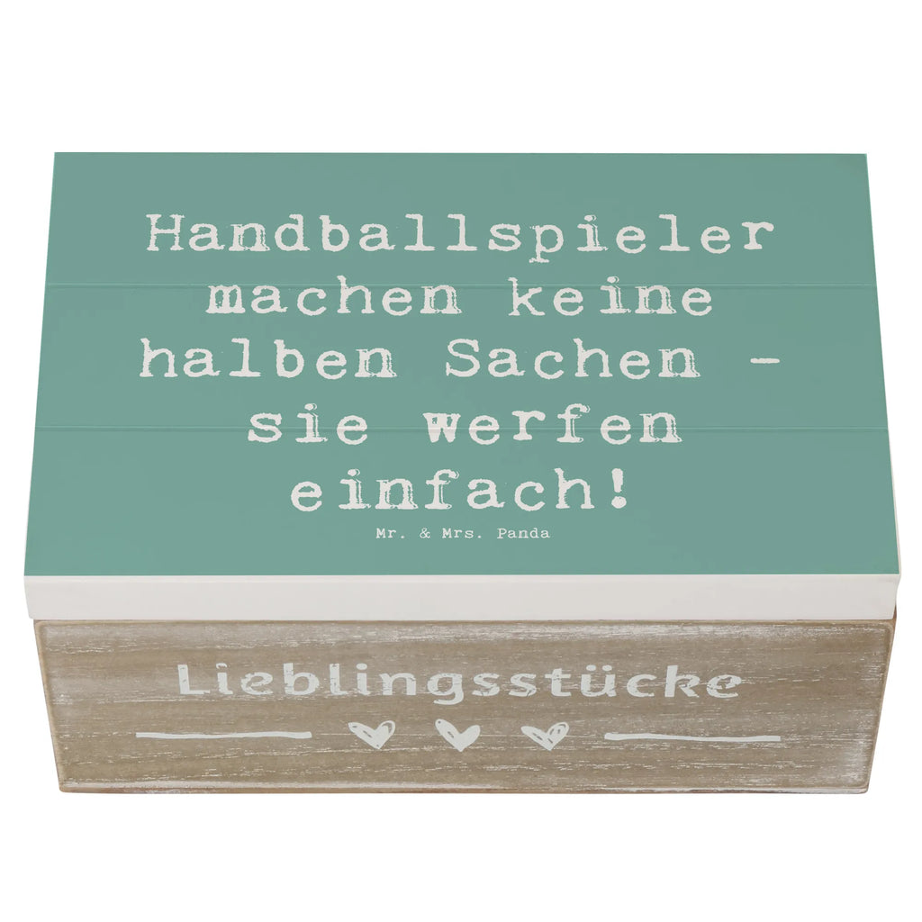 Holzkiste Spruch Handball Wurf Schatzkiste, Geschenkdose, Truhe, XXL, Holzkiste, Kiste, Geschenkbox, Erinnerungsbox, Erinnerungskiste, Aufbewahrungsbox, Schatulle, Dekokiste, Geschenk, Sport, Sportart, Hobby, Schenken, Danke, Dankeschön, Auszeichnung, Gewinn, Sportler