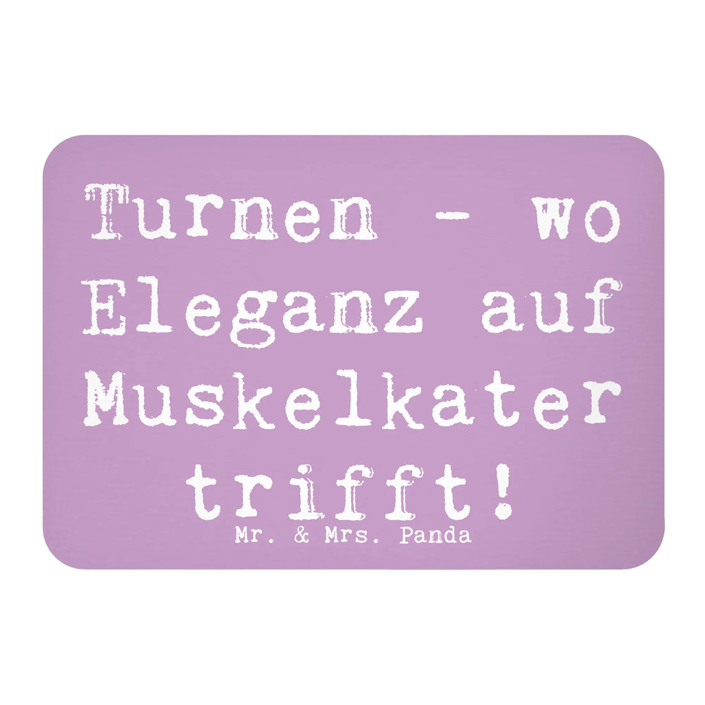 Magnet Saying Turnen - wo Eleganz auf Muskelkater trifft! Pinnwandmagnet, Motivmagnete, Kühlschrank Dekoration, Dekomagnet, Kühlschrankmagnet, Notiz Magnet, Whiteboard Magnet, Souvenir Magnet, Geschenk, Sport, Sportart, Hobby, Schenken, Danke, Dankeschön, Auszeichnung, Gewinn, Sportler