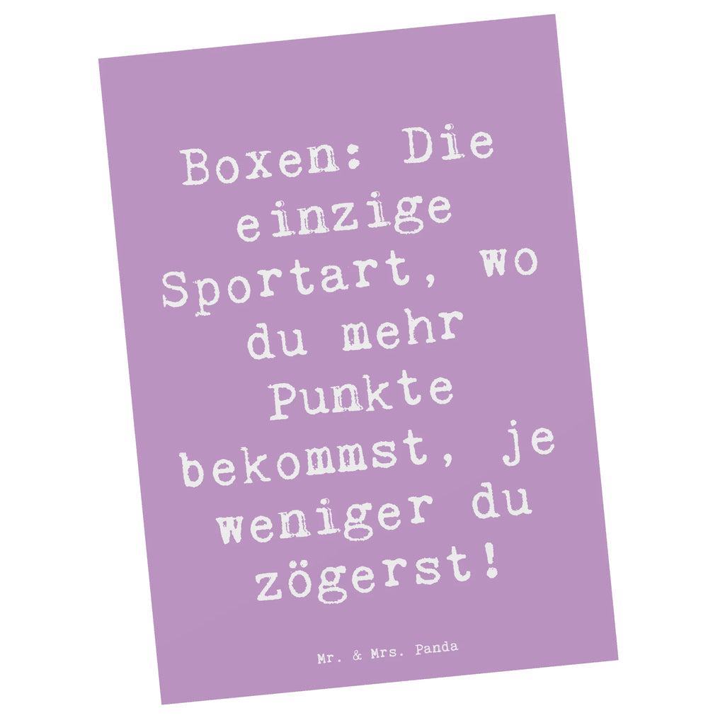 Postkarte Spruch Boxen Schnell Entscheiden Karte, Dankeskarte, Einladung, Einladungskarte, Einladungskarten Geburtstag, Ansichtskarten, Einladung Geburtstag, Ansichtskarte, Geschenkkarte, Grußkarte, Postkarte, Geburtstagskarte, Geschenk, Sport, Sportart, Hobby, Schenken, Danke, Dankeschön, Auszeichnung, Gewinn, Sportler
